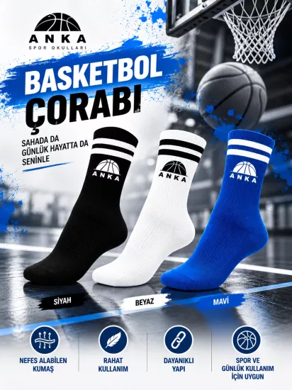 BASKETBOL ÇORAP SETİ